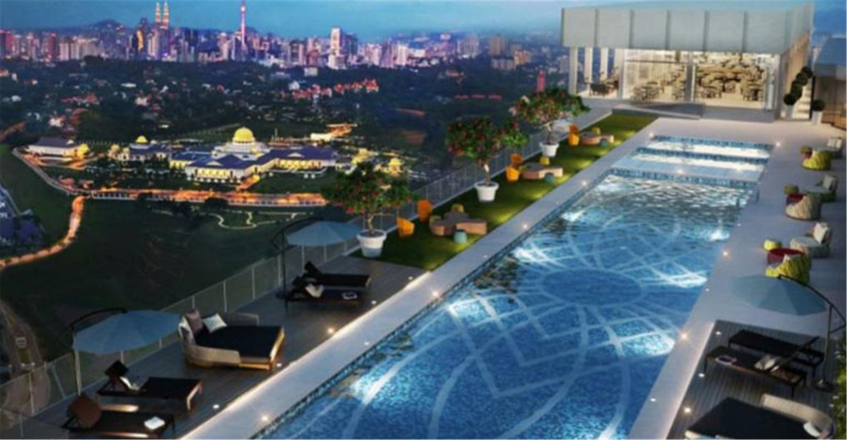 Dorsett Hartamas Kuala Lumpur Hotel Ngoại thất bức ảnh Sky Pool